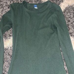 Old navy green long sleeve